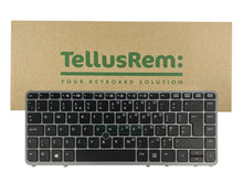 Load image into Gallery viewer, HP EliteBook 840 G1 HP 850 G1 HP ZBOOK 14 HP 840 G2 HP 850 G2 Refurbished Keyboard SILVER - TellusRemShop