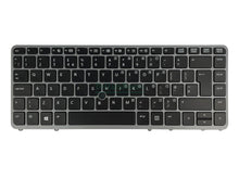 Load image into Gallery viewer, HP EliteBook 840 G1 HP 850 G1 HP ZBOOK 14 HP 840 G2 HP 850 G2 Refurbished Keyboard SILVER - TellusRemShop