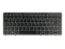 Load image into Gallery viewer, HP EliteBook 840 G1 HP 850 G1 HP ZBOOK 14 HP 840 G2 HP 850 G2 Refurbished Keyboard SILVER - TellusRemShop
