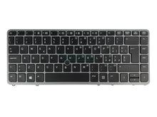 Load image into Gallery viewer, HP EliteBook 840 G1 HP 850 G1 HP ZBOOK 14 HP 840 G2 HP 850 G2 Refurbished Keyboard SILVER - TellusRemShop