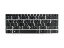 Load image into Gallery viewer, HP EliteBook 840 G1 HP 850 G1 HP ZBOOK 14 HP 840 G2 HP 850 G2 Refurbished Keyboard SILVER - TellusRemShop