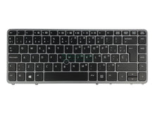 Load image into Gallery viewer, HP EliteBook 840 G1 HP 850 G1 HP ZBOOK 14 HP 840 G2 HP 850 G2 Refurbished Keyboard SILVER - TellusRemShop