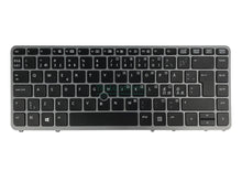 Load image into Gallery viewer, HP EliteBook 840 G1 HP 850 G1 HP ZBOOK 14 HP 840 G2 HP 850 G2 Refurbished Keyboard SILVER - TellusRemShop