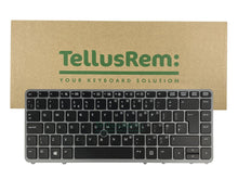 Load image into Gallery viewer, HP EliteBook 840 G1 HP 850 G1 HP ZBOOK 14 HP 840 G2 HP 850 G2 Refurbished Keyboard SILVER - TellusRemShop