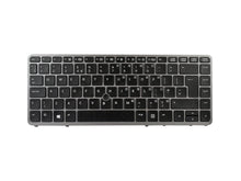 Load image into Gallery viewer, HP EliteBook 840 G1 HP 850 G1 HP ZBOOK 14 HP 840 G2 HP 850 G2 Refurbished Keyboard SILVER - TellusRemShop