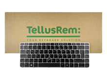 Load image into Gallery viewer, HP EliteBook 840 G3 HP 745 G3 HP 745 G4 HP 848 G3 HP ZBOOK 14 G3 HP 840 G4 Refurbished Keyboard SILVER - TellusRemShop