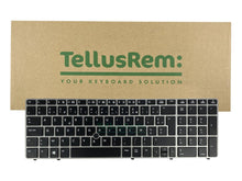 Load image into Gallery viewer, HP 6560B 6565B 6570B 6475 8560P 8570P Keyboard, SILVER - TellusRemShop