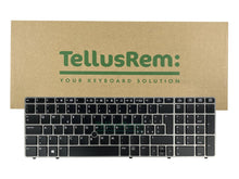 Load image into Gallery viewer, HP 6560B 6565B 6570B 6475 8560P 8570P Keyboard, SILVER - TellusRemShop