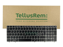 Load image into Gallery viewer, HP 6560B 6565B 6570B 6475 8560P 8570P Keyboard, SILVER - TellusRemShop
