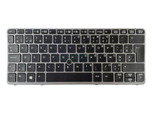 Load image into Gallery viewer, HP EliteBook 820 G1 HP 720 G1 HP 720 G2 HP 725 G1 HP 725 G2 HP 820 G2 Replacement Keyboard SILVER - TellusRemShop