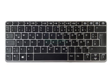 Load image into Gallery viewer, HP EliteBook 820 G1 HP 720 G1 HP 720 G2 HP 725 G1 HP 725 G2 HP 820 G2 Replacement Keyboard SILVER - TellusRemShop
