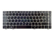 Load image into Gallery viewer, HP 6460B 6465B 6470B 6475B 6465 6470 6475 8470B 8460P 8460W 8470W Refurbished Keyboard SILVER - TellusRemShop