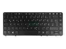 Load image into Gallery viewer, HP EliteBook 840 G1 HP 850 G1 HP ZBOOK 14 HP 840 G2 & HP 850 G2 Refurbished Keyboard BLACK - TellusRemShop