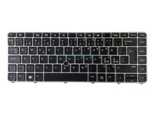 Load image into Gallery viewer, HP EliteBook 840 G3 HP 745 G3 HP 745 G4 HP 848 G3 HP ZBOOK 14 G3 HP 840 G4 Refurbished Keyboard SILVER - TellusRemShop