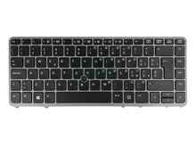 Load image into Gallery viewer, HP EliteBook 840 G1 HP 850 G1 HP ZBOOK 14 HP 840 G2 HP 850 G2 Refurbished Keyboard SILVER - TellusRemShop
