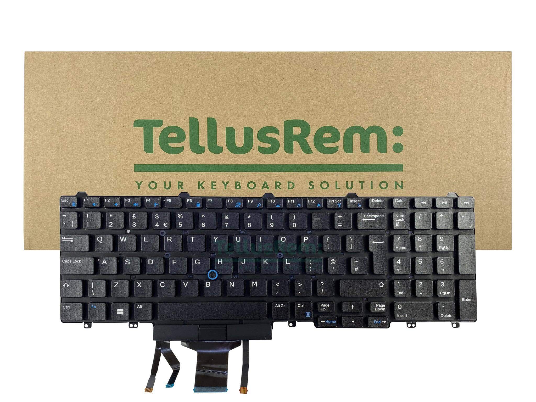 Teclado Repuesto Retroiluminado Para Dell Latitude/Precision - Modelos E5550, 3510, Etc., Incluye Herramientas | Teclado Retroiluminado, Trackpoint