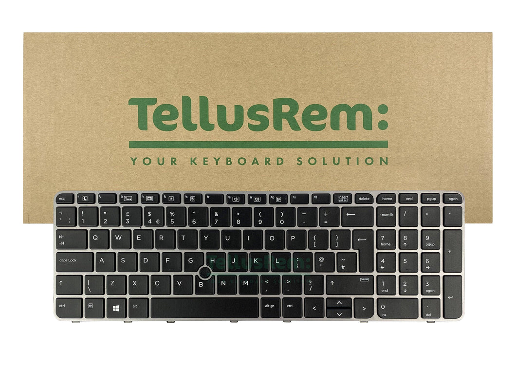HP 850 G3 - 755 G3 - Zbook 15U G3 Replacement Keyboard - TellusRemShop